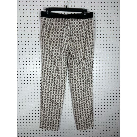 Zara Women's Medallion Print Casual Pants Multi-Color size S - Picture 2 of 7